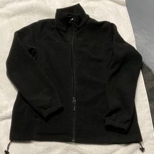 Black fleece jacket